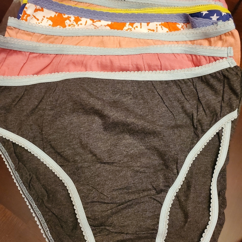 12 Pack Cotton Soft Flex Hi Cut Panty Briefs - Picture 2 of 13